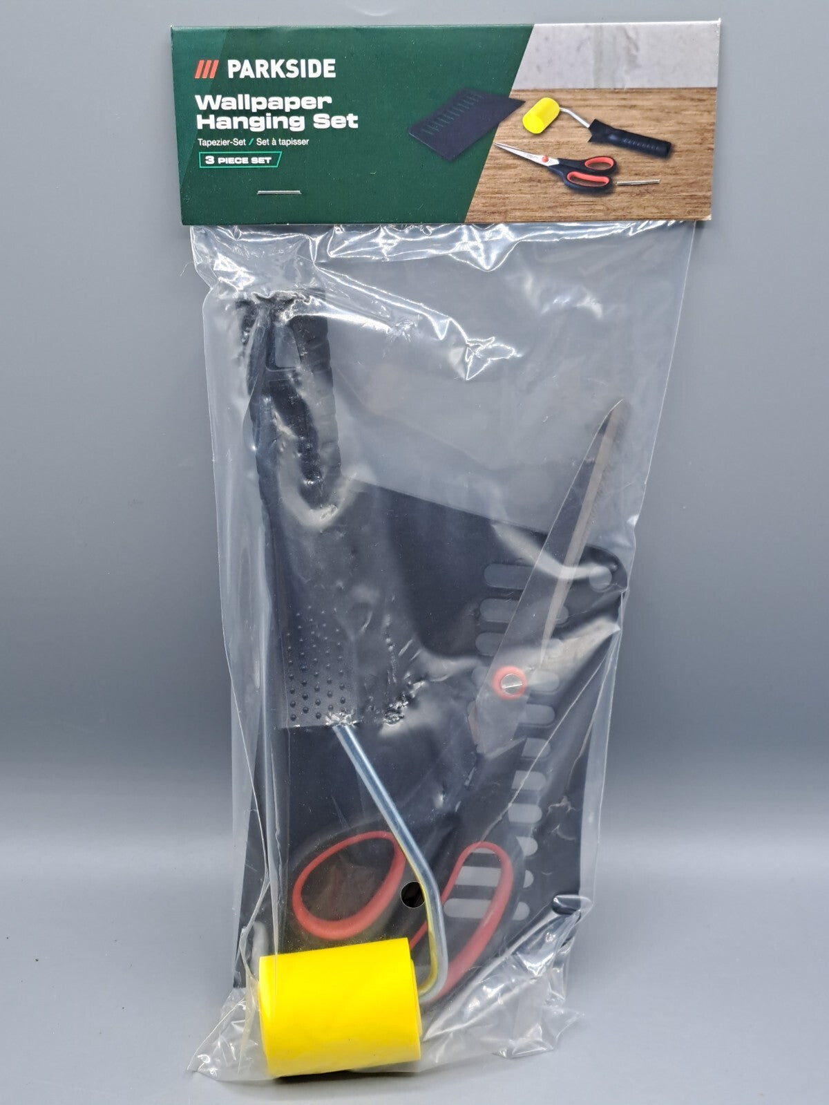 Parkside Tapezier Set 3teilig Tapezierwerkzeug Maler Werkzeug Zubehör