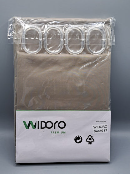 Widoro Premium Duschvorhang 120x200