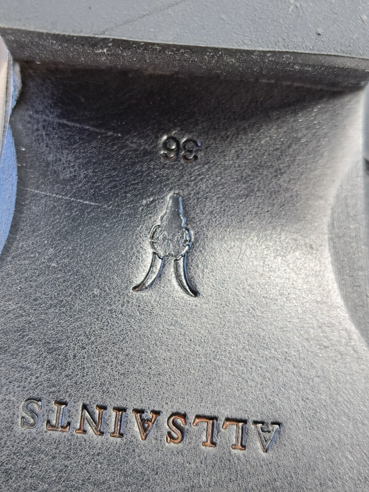 AllSaints Katy Lace Up Boots Damen Leder Gr. 36 Stiefeletten