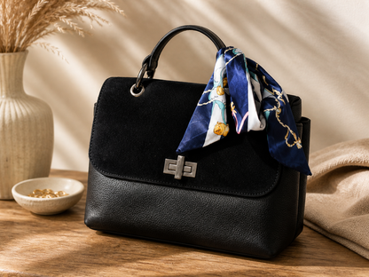 Desiderius Blogger Edition Handtasche Schwarz Damen Tasche Classic