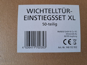 Wichteltür - Einstiegsset XL - 50-teilig - Wichtel - Weihnachten - Weltbild  NEU