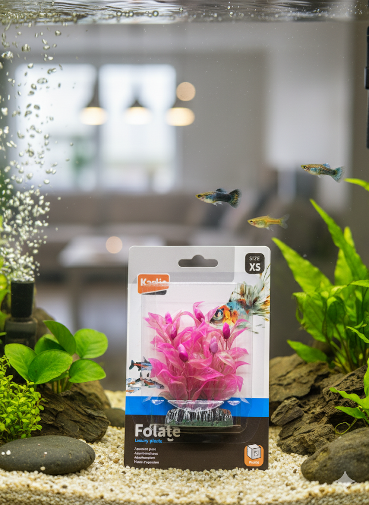 Karlie Folagua Wasserpflanze künstliche Pflanze Aquarium Purple lila 405864 XS