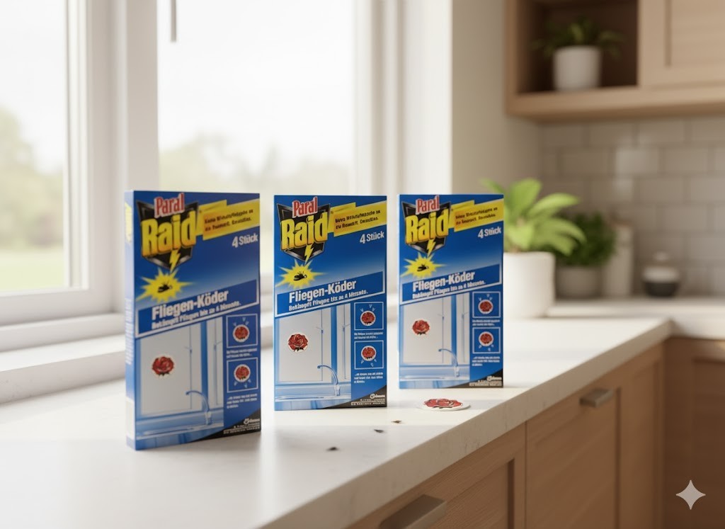 Paral Raid Fliegenschutz 3x4 Stück