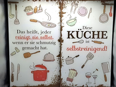 Weltbild Herdabdeckplatten Küche 2er Set