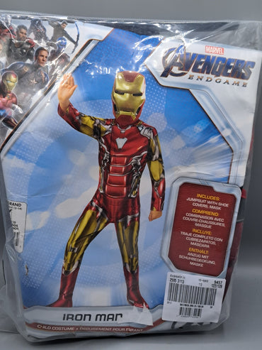 Marvel Avengers Iron Man Kostüm 122/128 Kinder