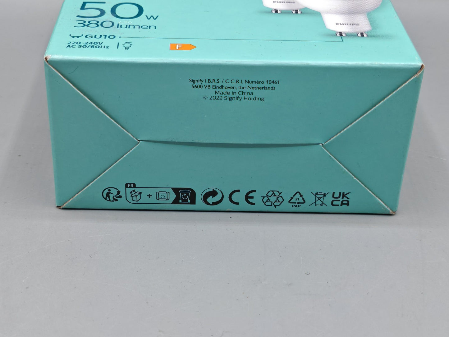 Philips LED 50W, GU10, Warmweiß 2700K, 3 Stück