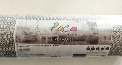 Paco Home Vermont 184 Outdoor Teppich 80x150cm Anthrazit Boho Rauten HA3
