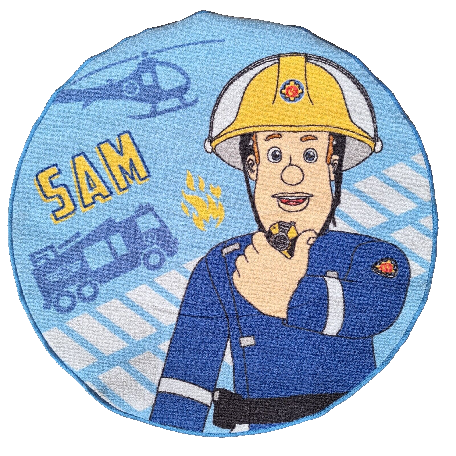 Feuerwehrmann Sam Teppich, Kinderteppich, Kinderzimmer