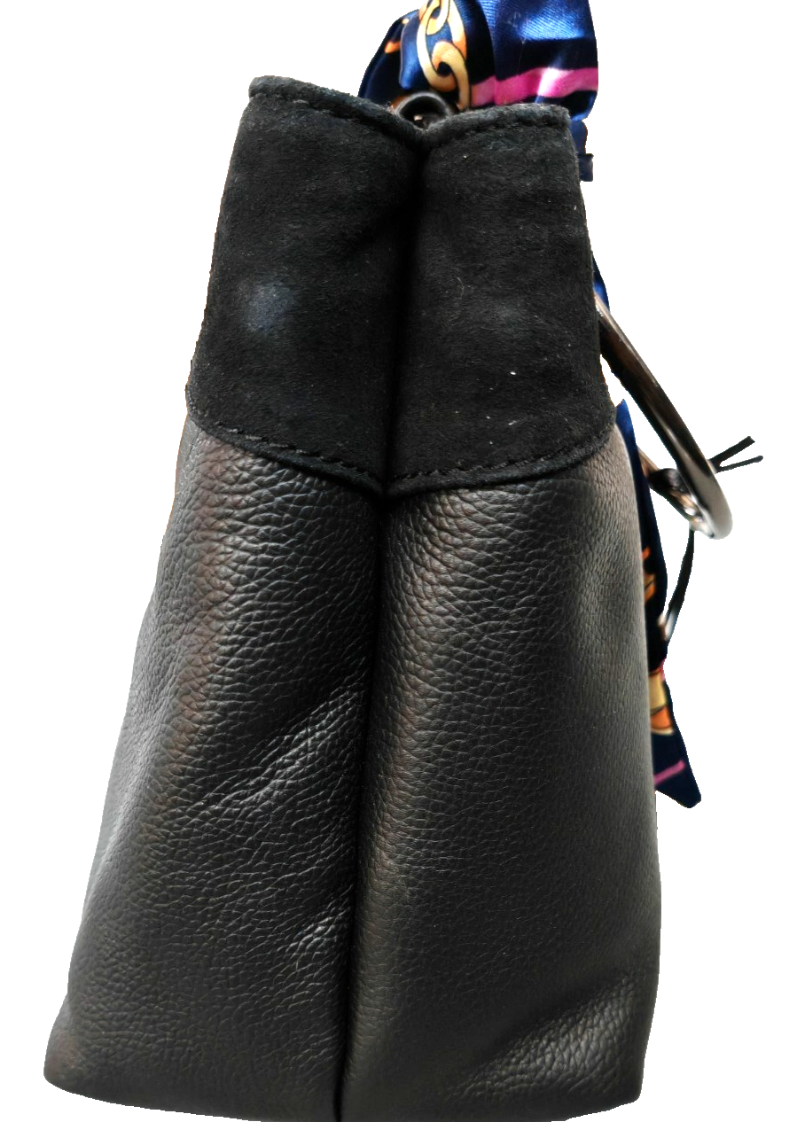 Desiderius Cailin Damen Ledertasche Schwarz Blogger Edition Echtleder Tasche F2