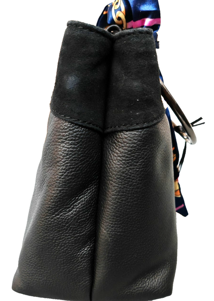 Desiderius Cailin Damen Ledertasche Schwarz Blogger Edition Echtleder Tasche F2