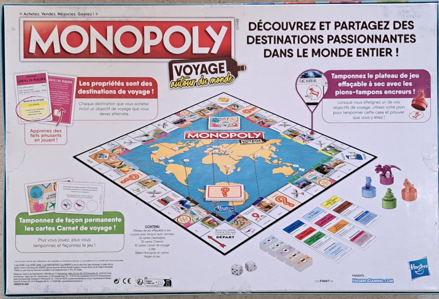Hasbro Gaming Monopoly Voyage