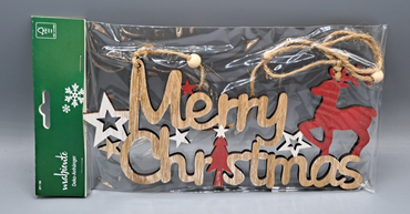 Mabiente Deko-Anhänger Merry Christmas