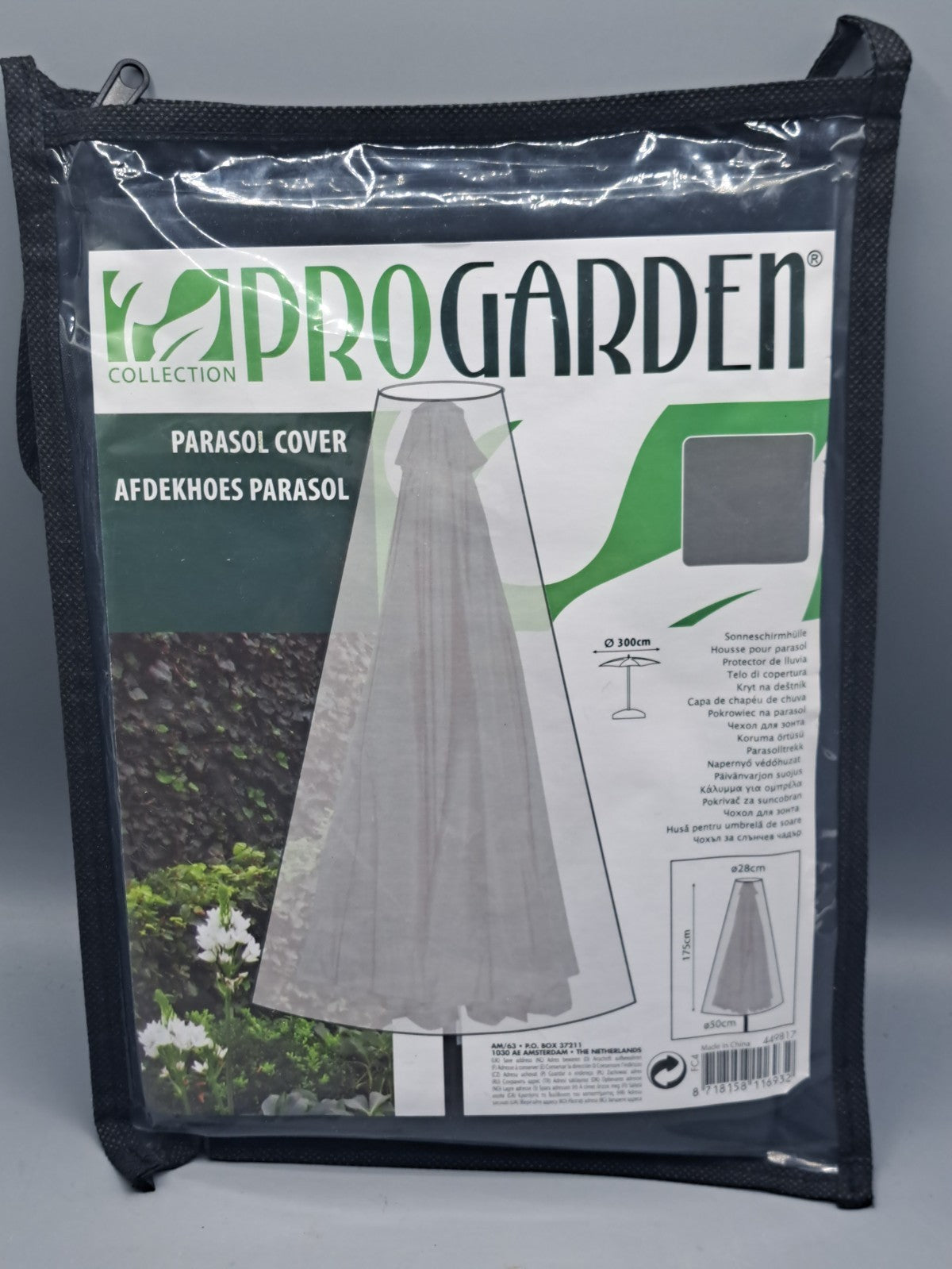 Progarden Schirmabdeckung 300 cm Durchmesser