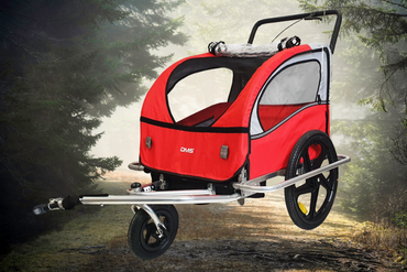Fahrradanhänger – 2in1 – Kinderanhänger – Fahrrad – Jogger – DMS FH-02R