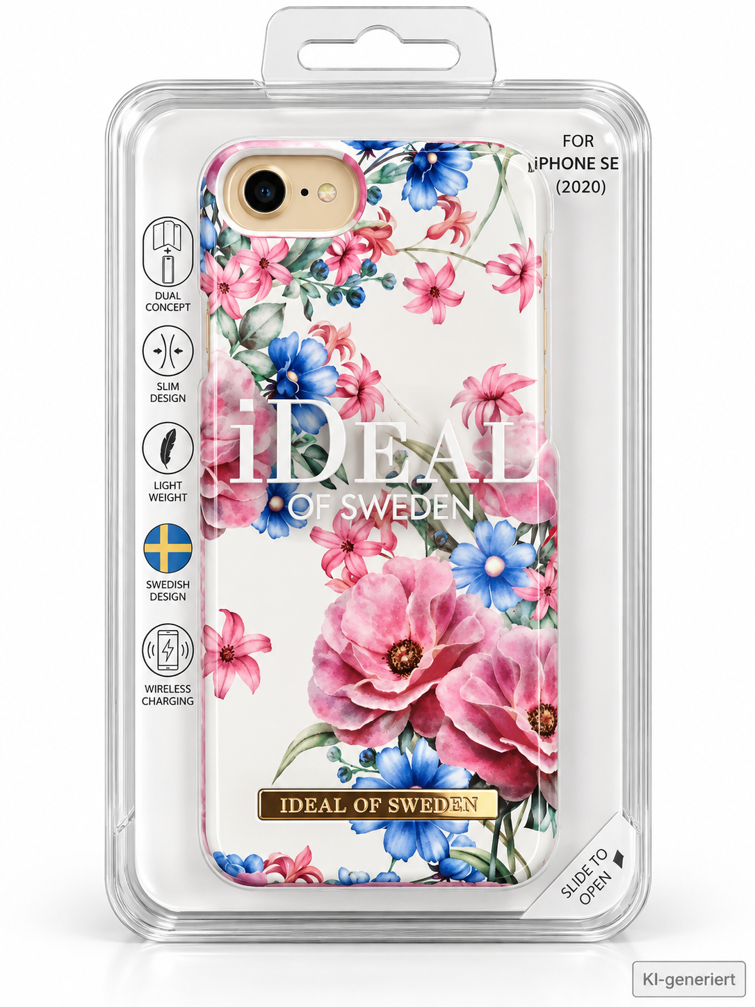 IDEAL OF SWEDEN Floral Romance Hülle iPhone SE 2020 8 7 6 6s Blumen Case A9