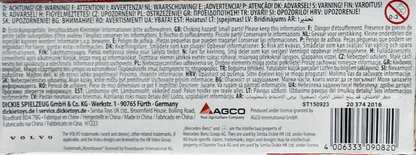 Dickie Toys Micro Vehicle Set Mercedes, Rosenbauer, Fendt Und Volvo