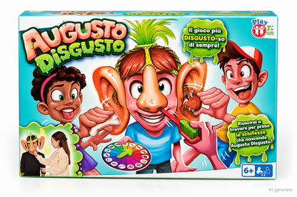 IMC Toys Augusto Disgusto Gesellschaftsspiel 2-5 Spieler ab 6 Jahre 85992 D4