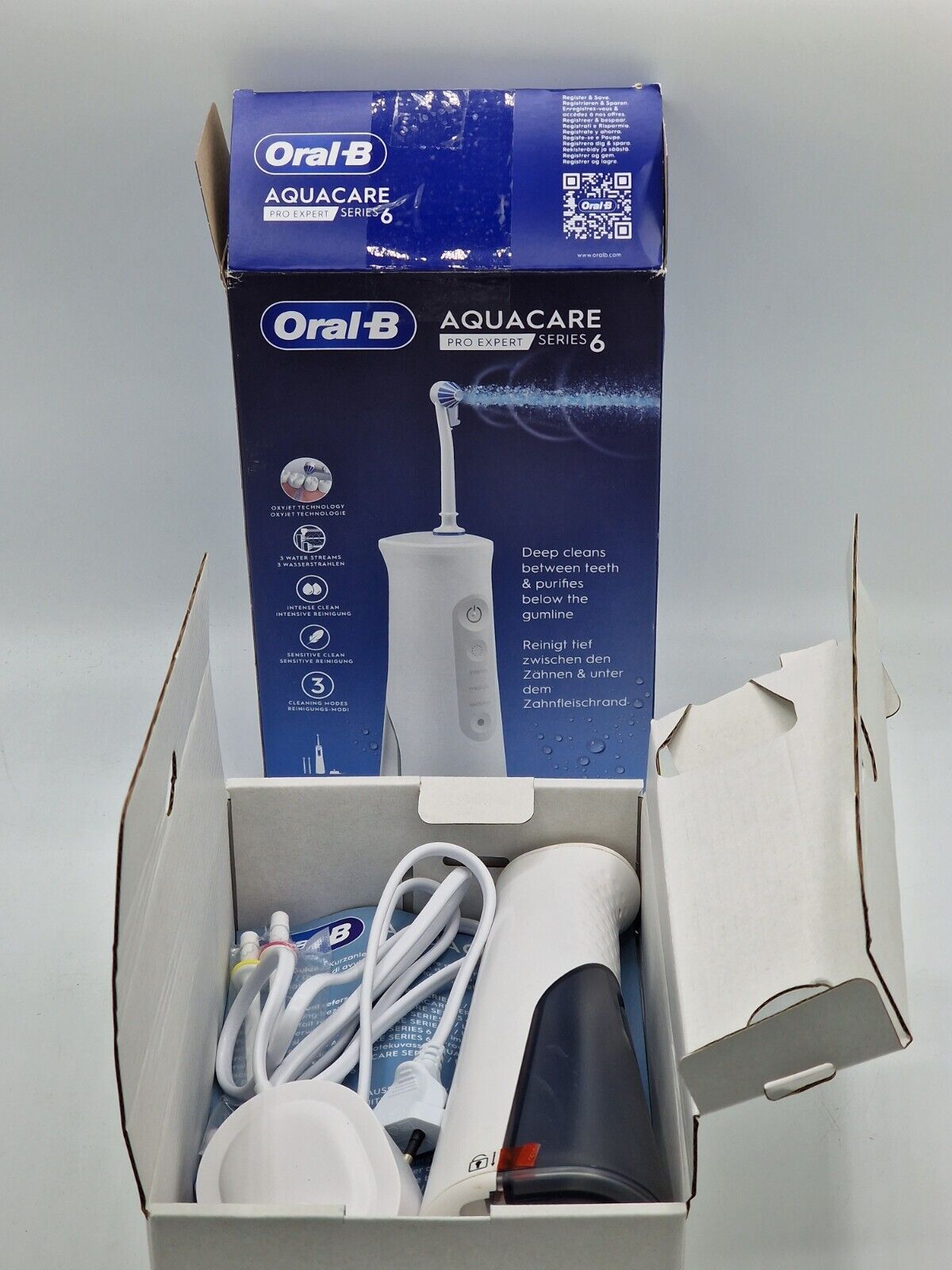 Oral-B AquaCare 6 Pro-Expert Kabellose Munddusche (80322277)