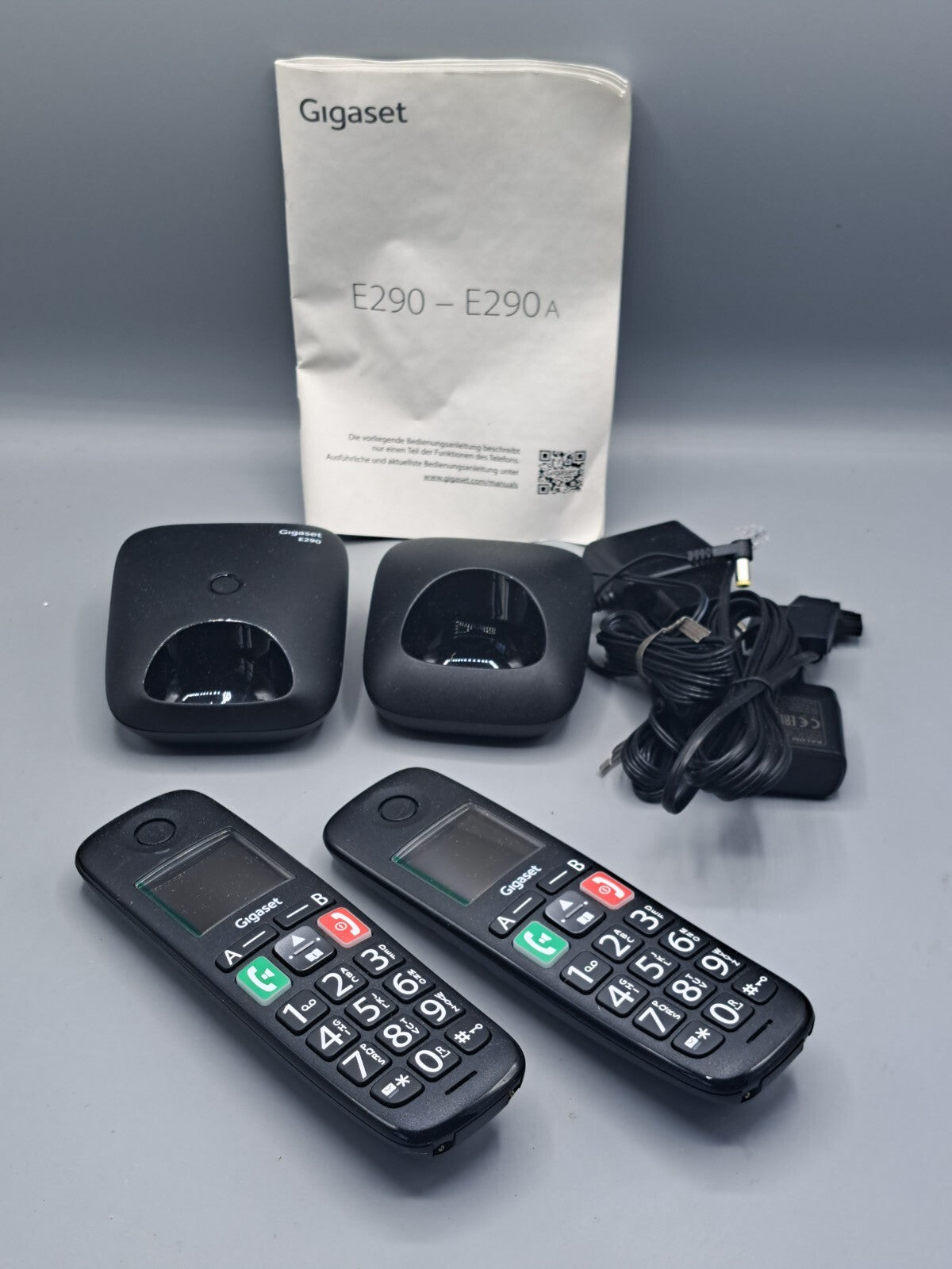 Gigaset E290H Duo Schnurloses Telefon Set