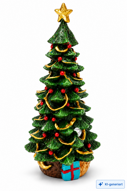 JYSK Weihnachtsbaum Deko 25 cm Grün Gold Christbaum Weihnachtsdeko HA19