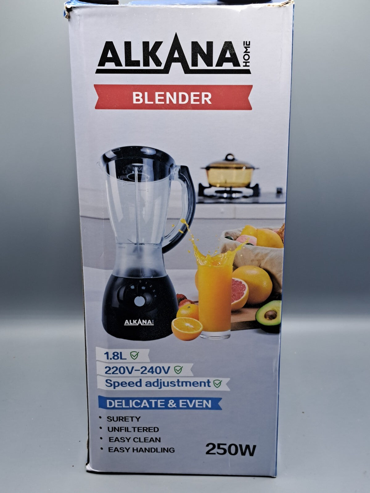 Alkana Home Blender 1,8L 250W Standmixer Smoothie Mixer Küchenmaschine