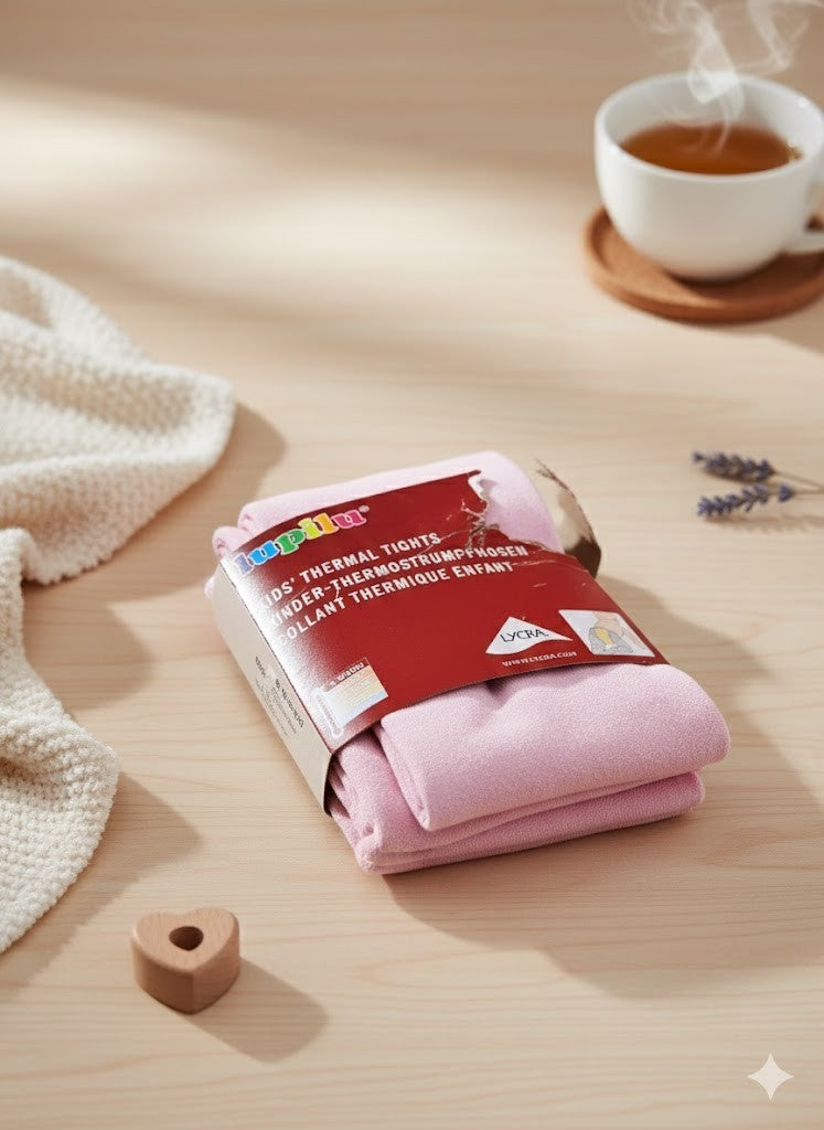 Lupilu Kinder-Thermostrumpfhosen 86/92 Rosa 2 Stück