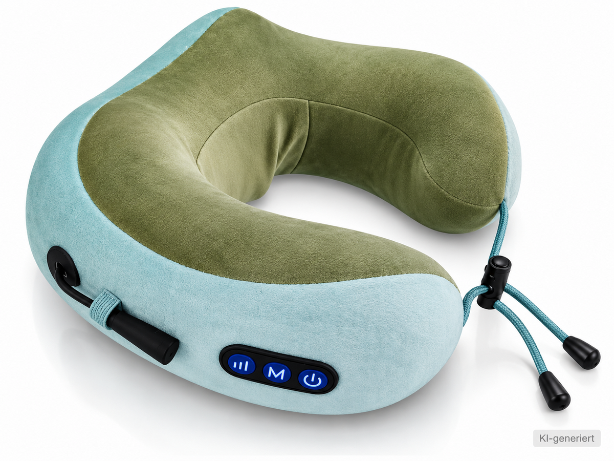 Wellprime Miracle Massager Nackenmassagegerät Massagekissen USB Vibration HOA3