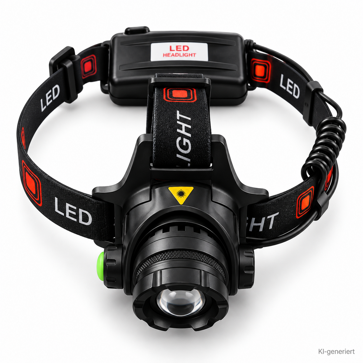 High Power LED Stirnlampe CREE T6 Kopflampe 2x18650 Akku Zoom Outdoor B1