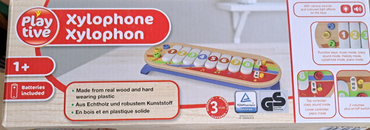 Playtive Xylophon, Echtholz/Kunststoff