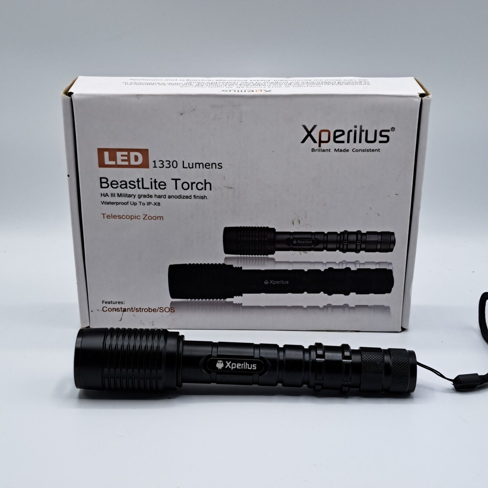 Xperitus LED 1330 Lumens BeastLite Torch Taschenlampe