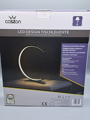 Caszon LED Design Tischleuchte, Stufenlos Dimmbar, Warmweiß 2