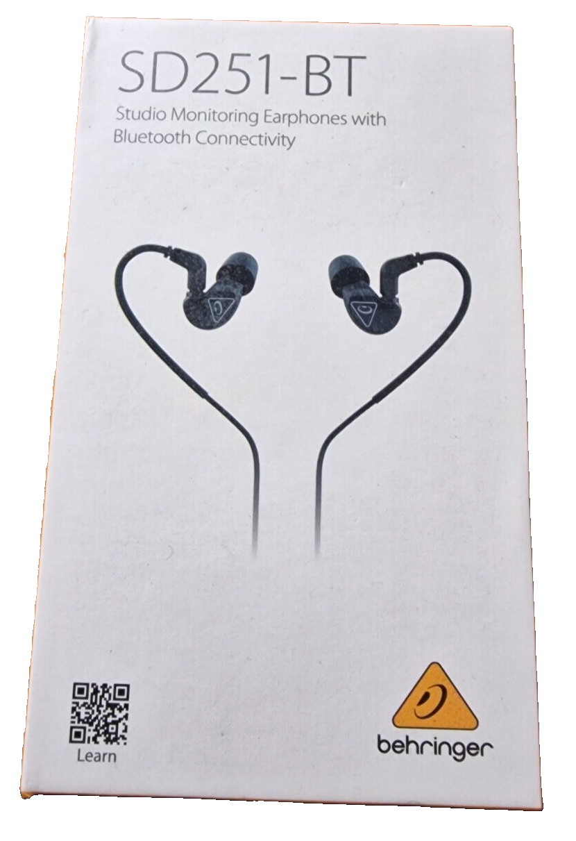 Behringer SD251-BT - Bluetooth in-ear Kopfhörer mit MMCX connector Earbuds