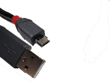 Lindy USB 2.0 Kabel A/B schwarz, 5m 31846