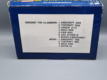 Elektro-Tacker "KING craft", Kabelgebunden