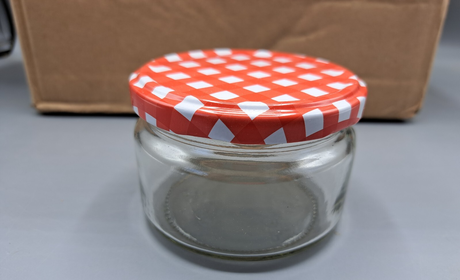 Com-Four Einmachgläser 250ml 12 Stück Einweckgläser Marmeladengläser