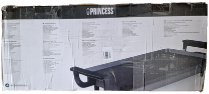 Princess Table Chef Economy Classic Tischgrill 1800W 43x23cm Elektrogrill C6