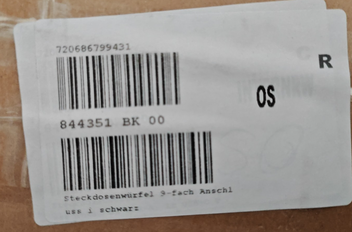 Steckdosenwürfel 9-fach 3x USB-A USB-C Mehrfachsteckdose TÜV GS Überspannung SA6