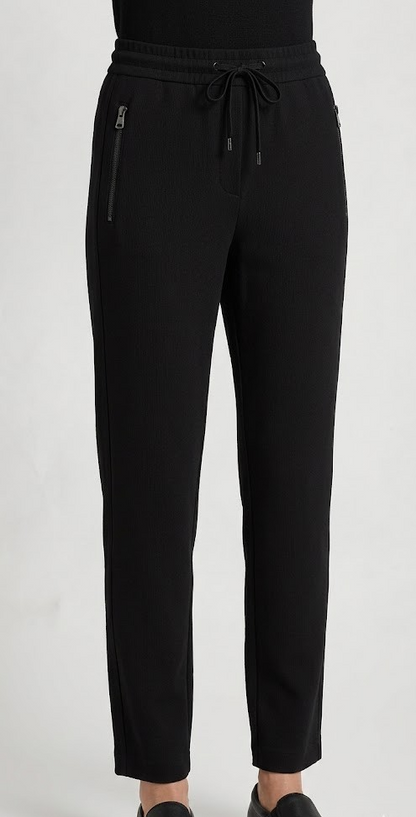 STEFFEN SCHRAUT Joggpant Knöchellang Reißverschlusstaschen Schwarz 44
