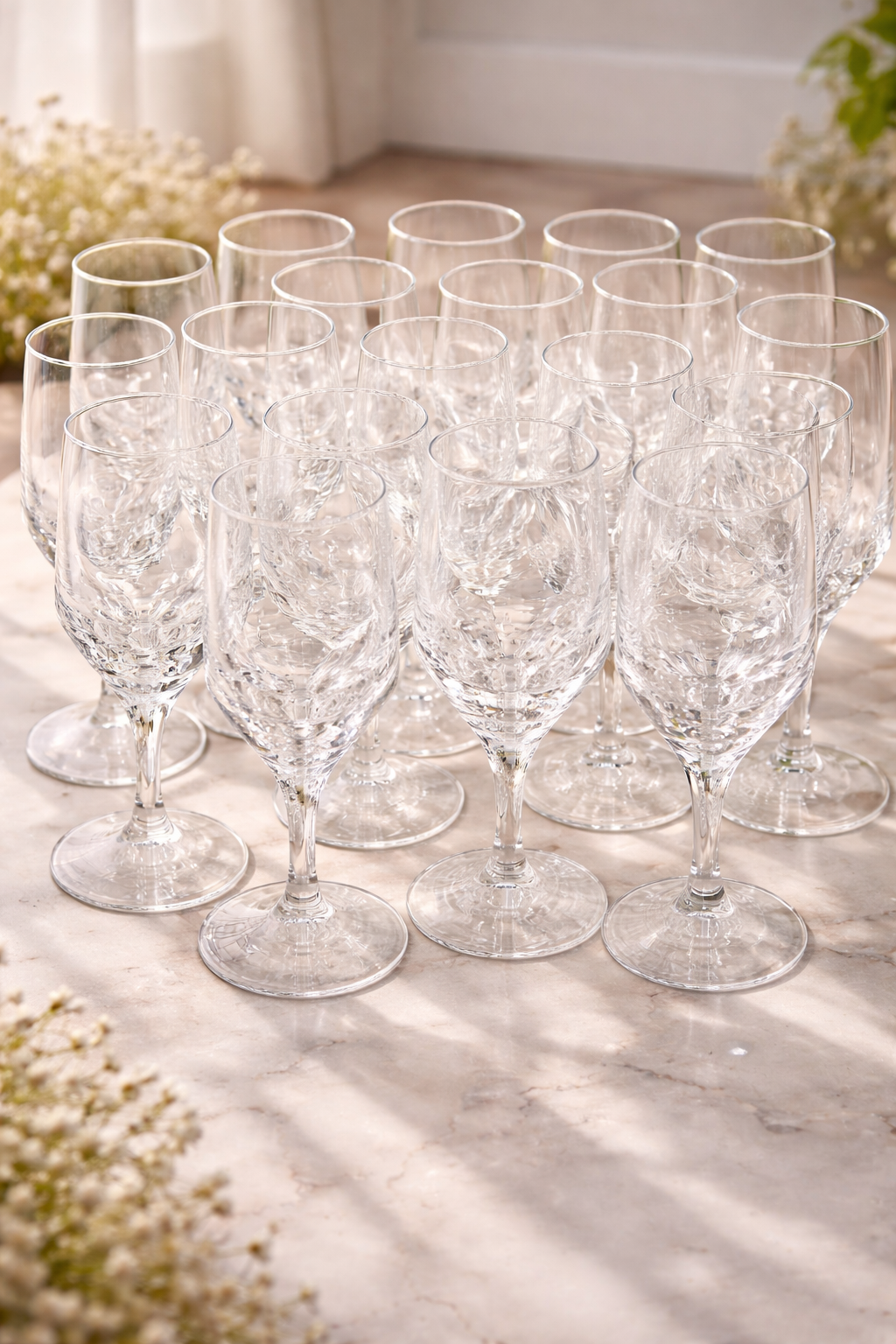 Vintage Likörgläser 23er Set – Antiquität Sammler Gläser