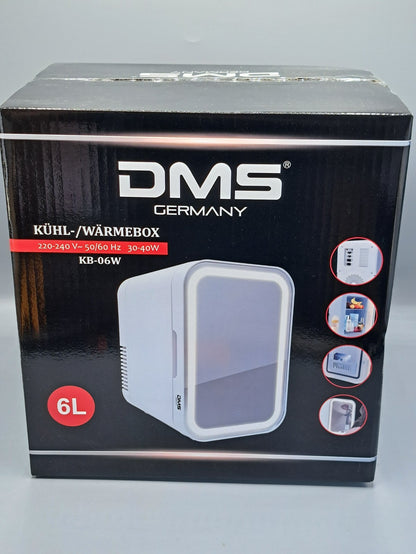 DMS Kühl-/Wärmebox, KB-06W, 6 Liter, Weiß