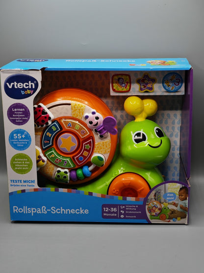 VTech Baby Rollspaß-Schnecke – Spielzeug für Motorik & Spaß