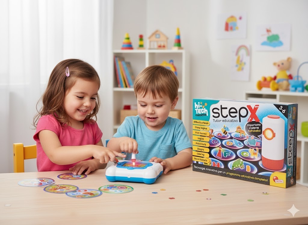 LISCIANI Step X Educational Tutor - Educational game - IT version