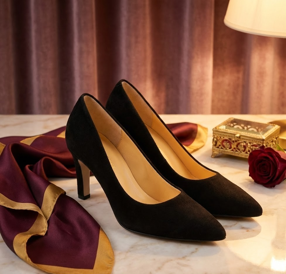Gabor Damenschuhe Elegant Schwarz Gr. 39 Hohe Schuhe Pumps Komfort