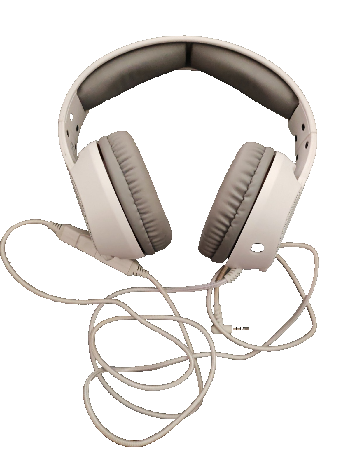 Qubick Wired Gaming Headset PS4 PS5 Xbox One Series Switch 3,5mm Weiß A8