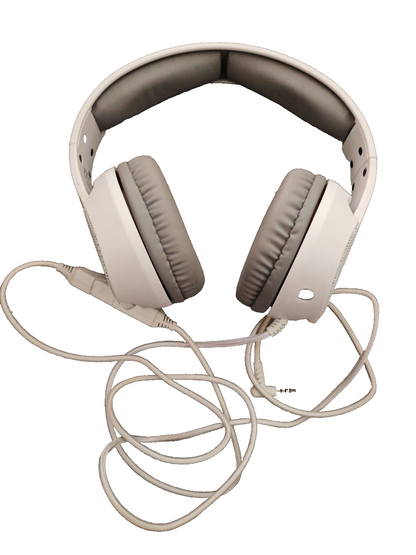 Qubick Wired Gaming Headset PS4 PS5 Xbox One Series Switch 3,5mm Weiß A8