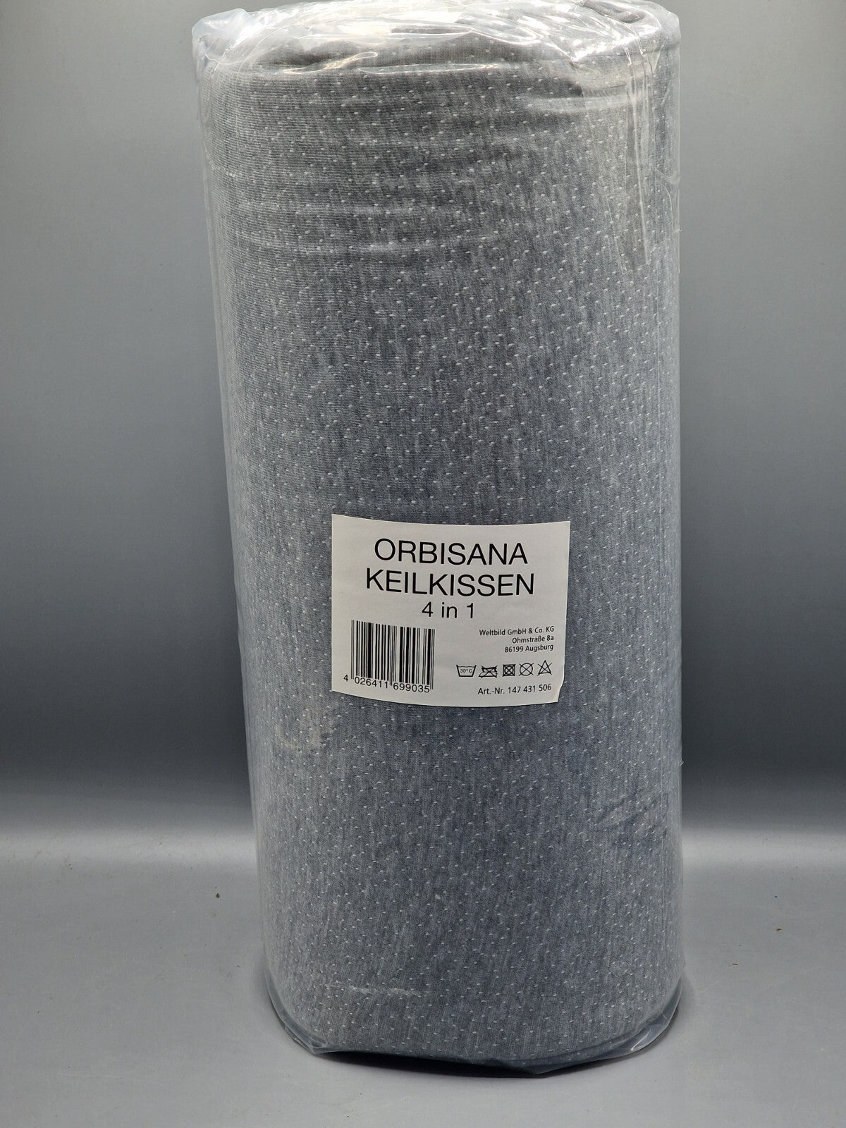 Orbisana Keilkissen 4 in 1, 147431506 ,Kopfkissen Körperkissen Alltagshilfen