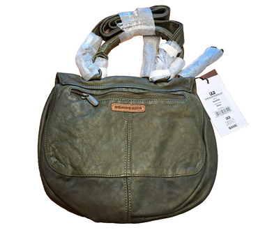 Desiderius Aemilia Olive Handtasche, NP: 70€, Echtleder, Hochwertig, Modern