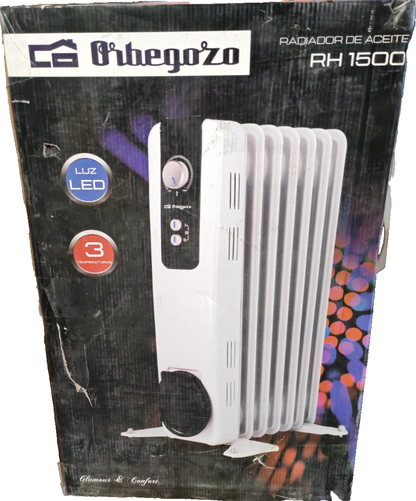 Orbegozo Radiator RH1500, 1500W, Mobiles Heizgerät