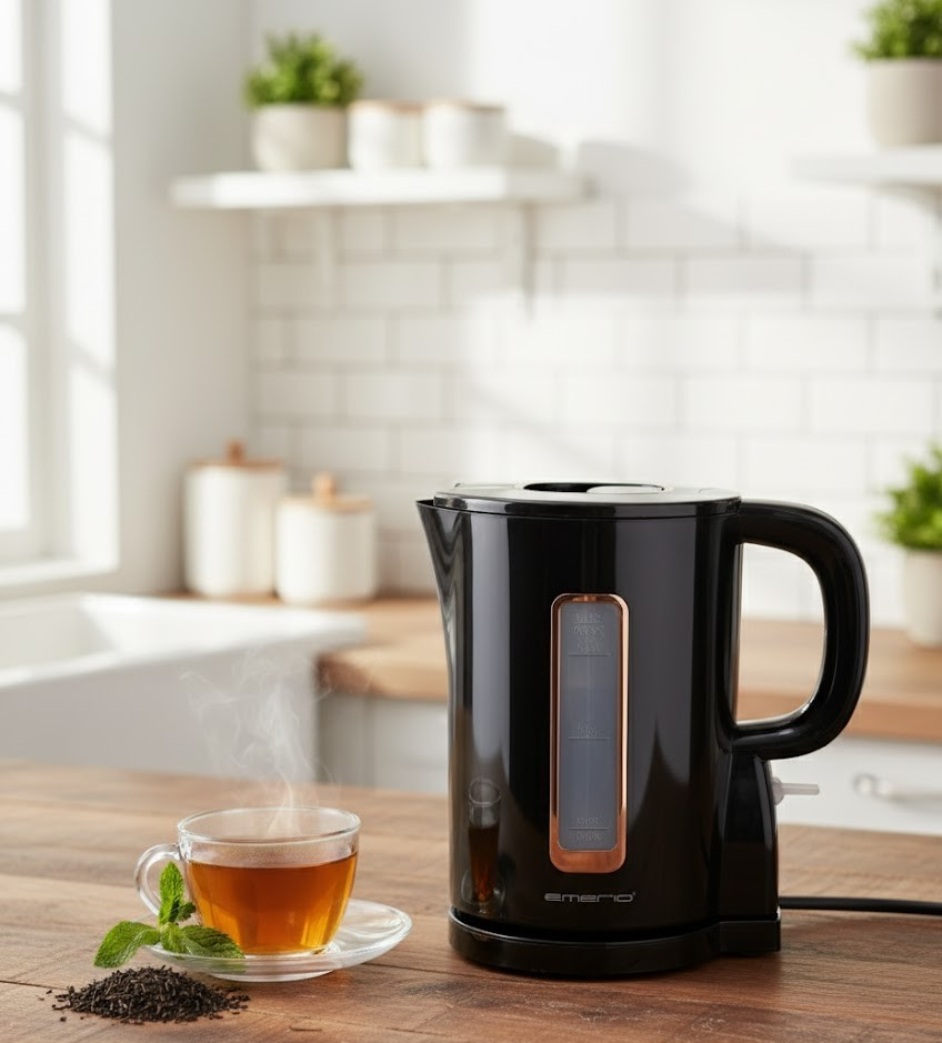 Emerio Wasserkocher WK-125130 schwarz 1,7L 2200W Küche