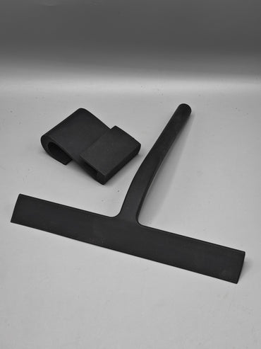 Silikon Wischer, Abzieher 23 cm mit Halterung